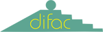 Difaqu&iacute;n. S&iacute;mbolo de DIFAC
